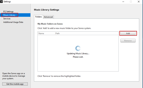 add tidal to sonos on computer