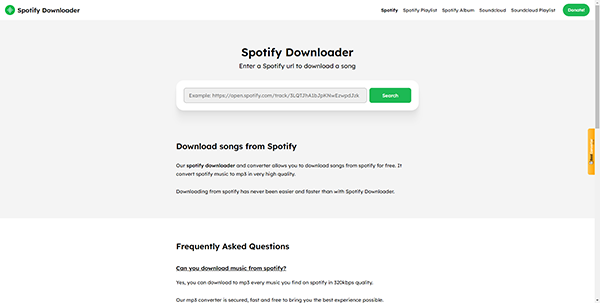 download music from spotify to computer online with spotify downloader