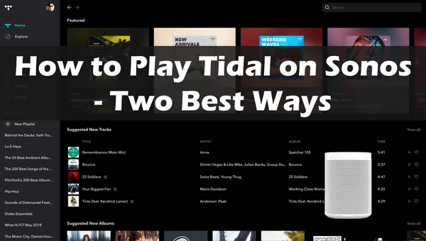 tidal on sonos