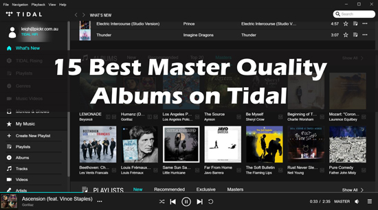 best mqa albums on tidal