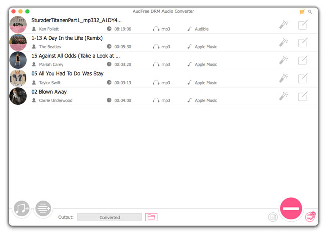 convert audible to mp3 for usb