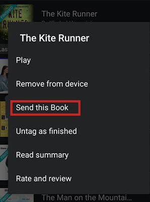 send this book on audible
