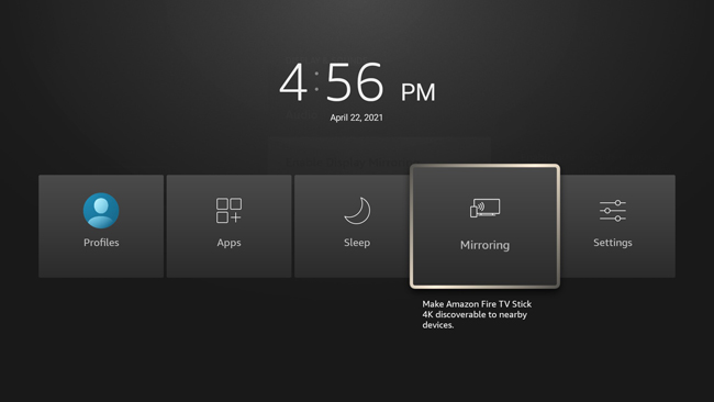 fire tv mirroring