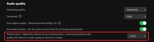 how to make spotify louder by volume level pc