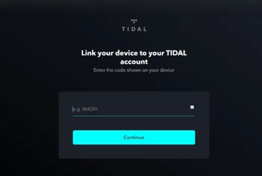 play tidal on android tv with the tidal app