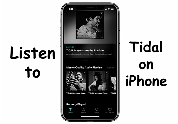 tidal on iphone
