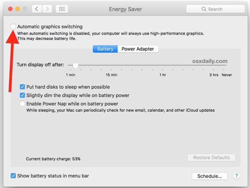 turn off hardware acceleration