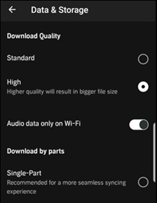 change audible settings to fix audible not downloading