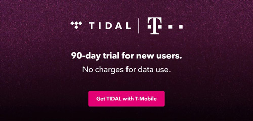 get free tidal tmobile