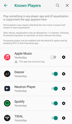 get poweramp equalizer spotify