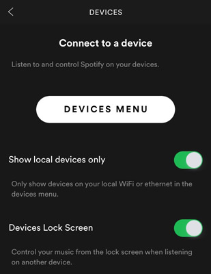 change network to fix spotify connect not working