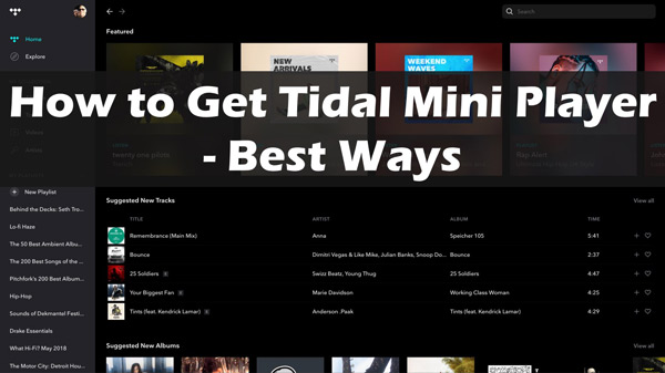 tidal mini player