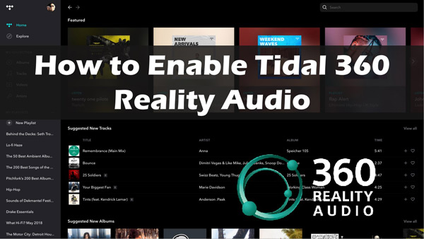 tidal 360 reality audio