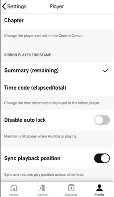fix audible iphone app not syncing