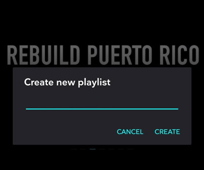 how to make a playlist on tidal iphone
