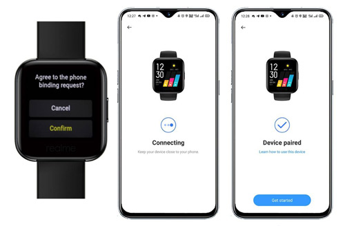 connect and play spotify on realme watch