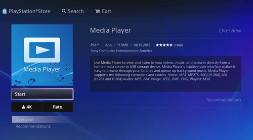 how can you get audible on ps4 by usb