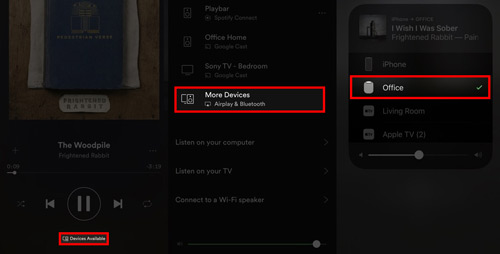 use spotify with airplay on homepod