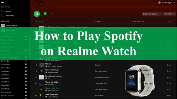 spotify on realme watch