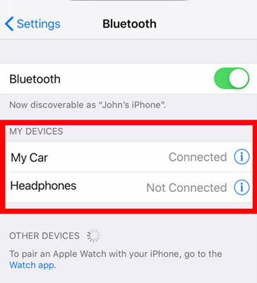 spotify play through bluetooth headphones