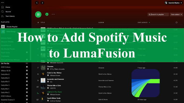 lumafusion spotify