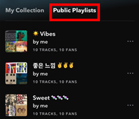 check public playlists tidal