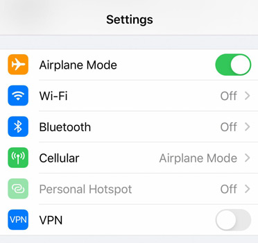 check mobile wifi and data