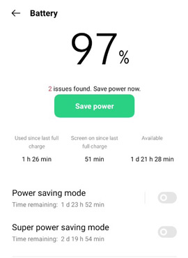 turn off battery saver to fix spotify songs stuttering