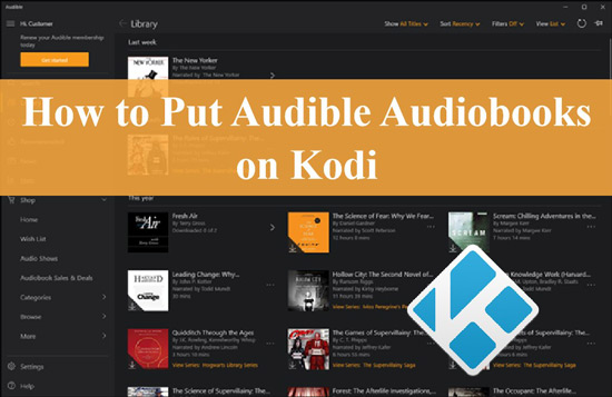 audible kodi
