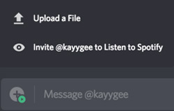 upload a file to discord