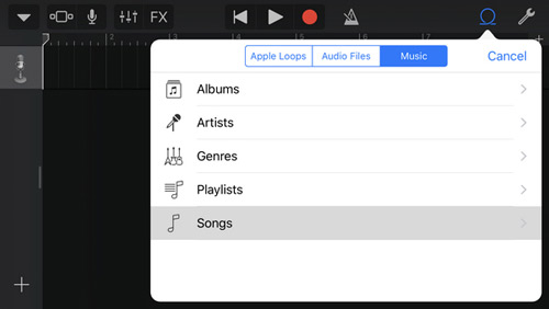 how to use tidal on garageband ios device