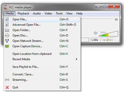 how to get vlc to play audible pc windows
