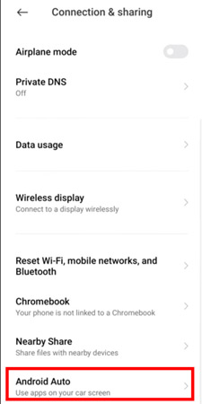 find android auto on android phone