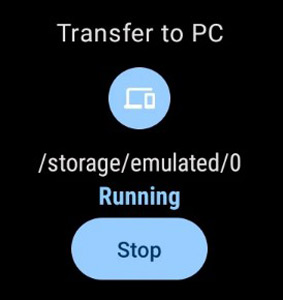 transfer tidal files to wear os