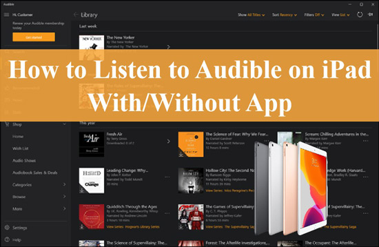 audible for ipad