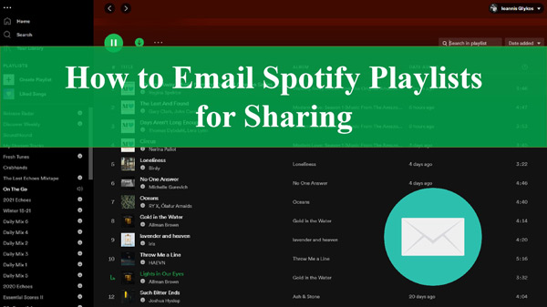 email spotify playlist