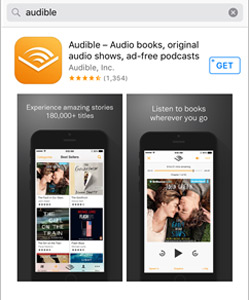 install audible app for ipad