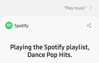 how to use spotify with bixby