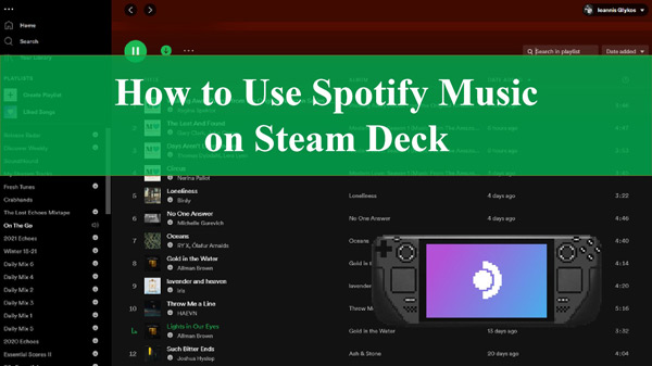 spotify on steam deck