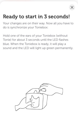 get toniebox spotify sync