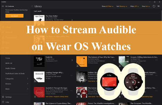 audible wear os