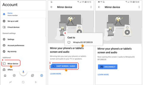 play audible on google tv with chromecast