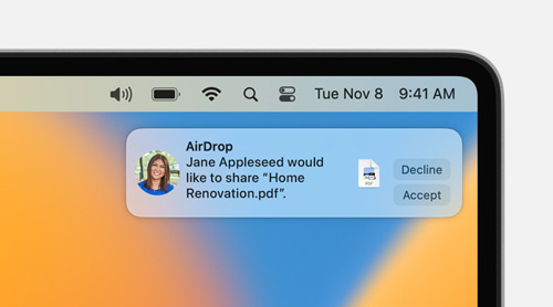 how to airdrop spotify from iphone to mac