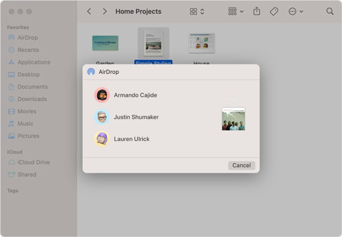 spotify airdrop on mac