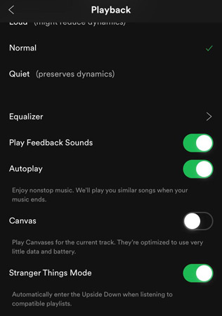 disable autoplay to stop spotify from automatically playing ios