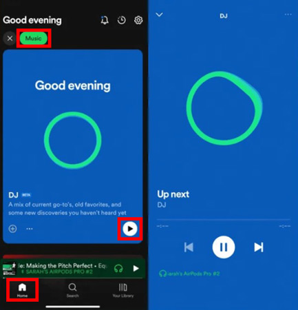 how to get the ai dj on spotify mobile