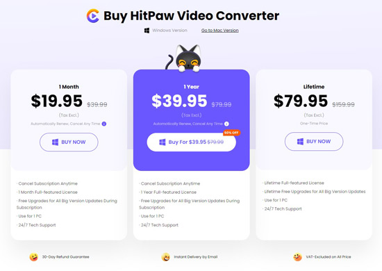 hitpaw spotify music converter prices