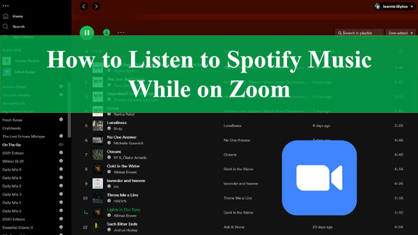 play spotify on zoom