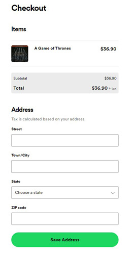 complete the checkout to buy spotify audiobooks