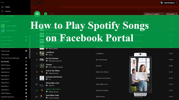 spotify facebook portal